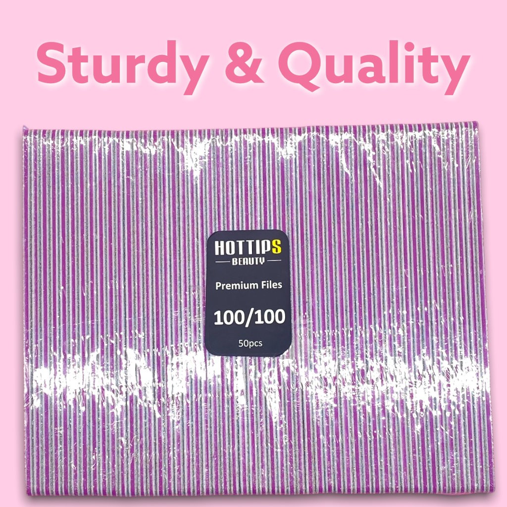 100/100 Grit Super Sturdy Japanese Nail File