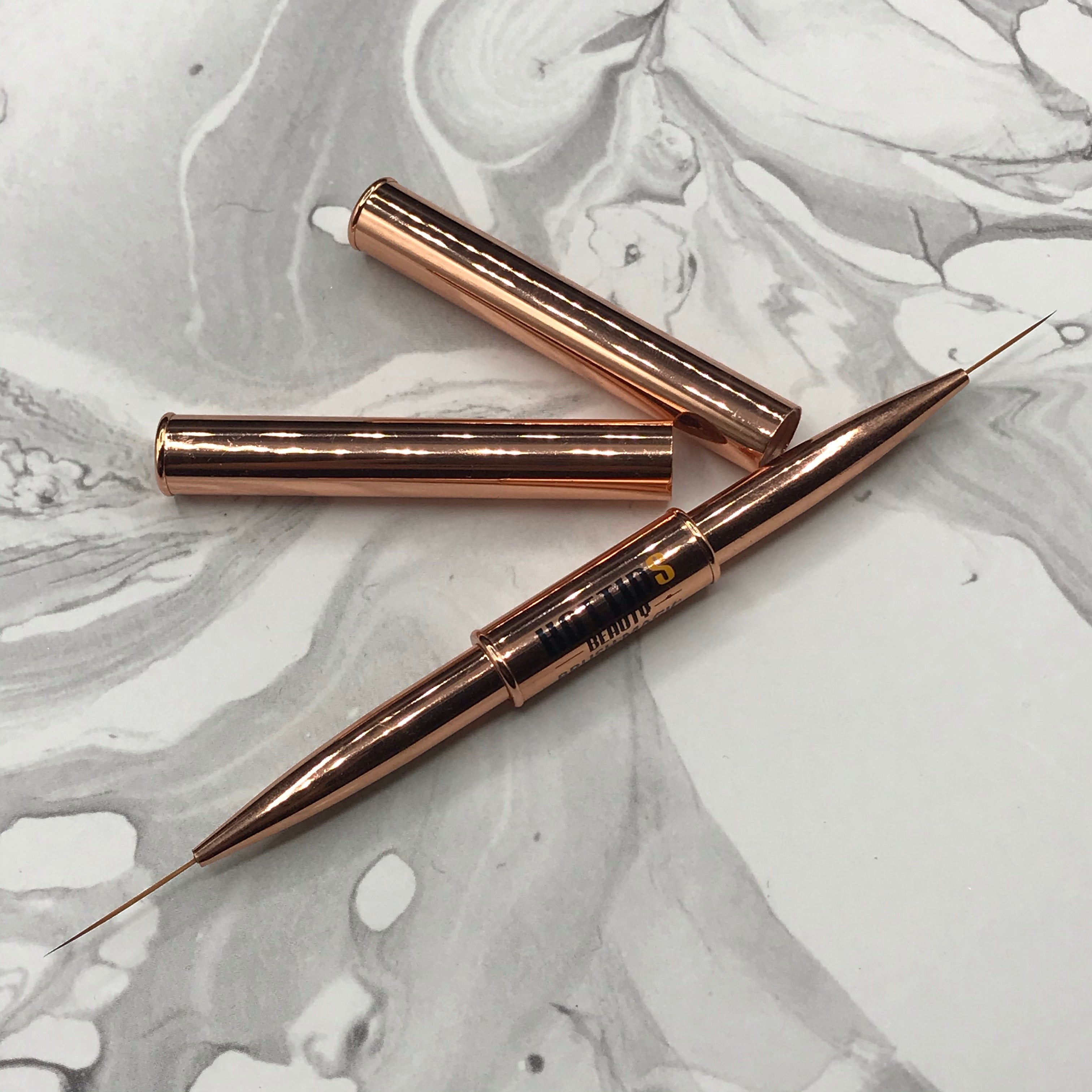 Ultra Thin Liner Duo Brush: Medium - Long